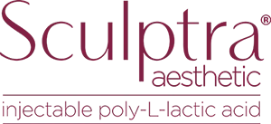 Image of the Sculptra Aesthetic logo