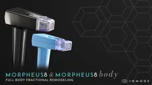 Photo of Morpheus8 and Morpheus8 Body devices next to each other