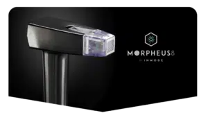 image of the Morpheus8 logo and device